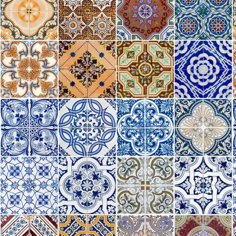 Papel de Parede Azulejos – Toque de Estilo