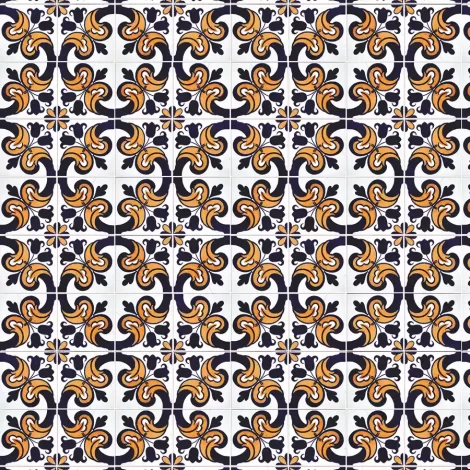 Papel de Parede Azulejos – Design Elegante