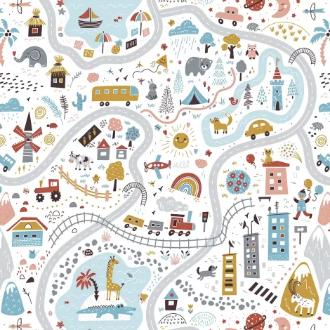 Papel de Parede Baby – Estilo Moderno