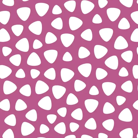 Decoração Infantil com Papel de Parede Rosa Escuro