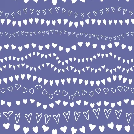 Decoração Infantil com Papel de Parede Roxo Moderno