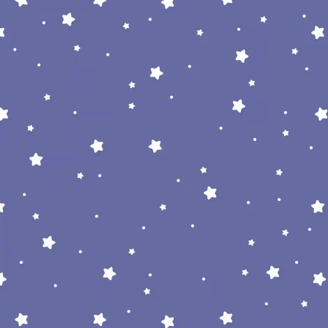 Decoração Infantil com Papel de Parede Roxo Moderno