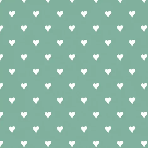Design exclusivo em papel de parede Baby Verde Turquesa.