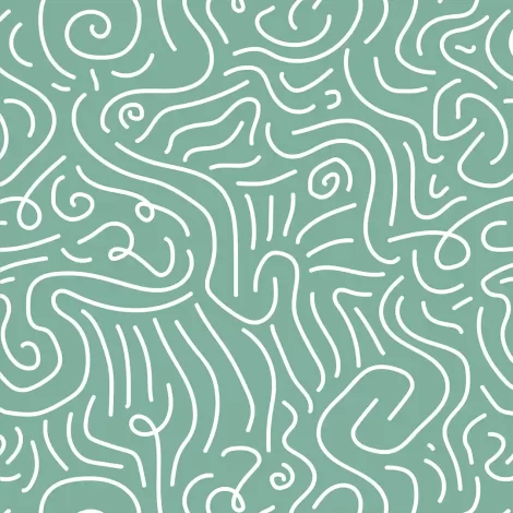 Papel de parede Baby Verde Turquesa para ambientes infantis vibrantes.