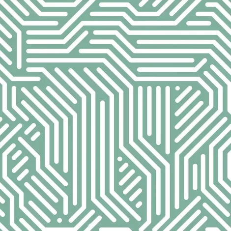 Decoração Infantil com Papel de Parede Verde Turquesa