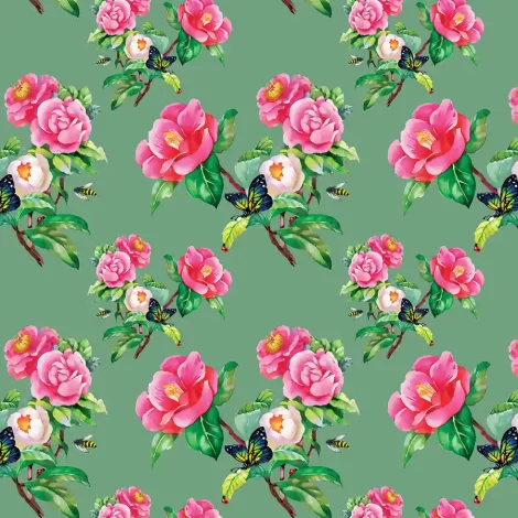 Papel de Parede Floral – Design Elegante