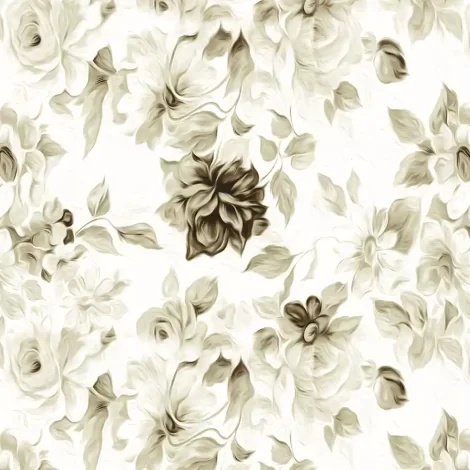 Papel de Parede Floral – Decoração Sofisticada