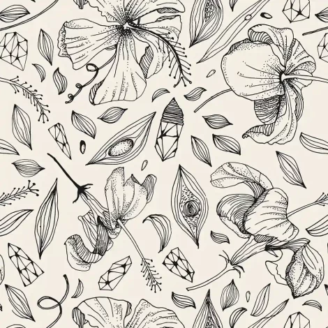 Papel de Parede Floral – Design Elegante