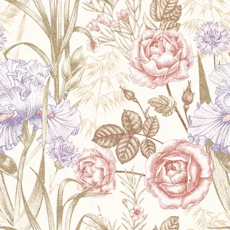 Papel de Parede Floral – Estilo Moderno