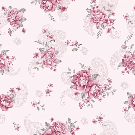Papel de Parede Floral – Estilo Moderno