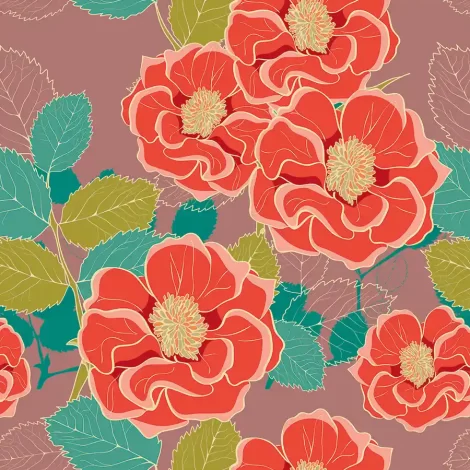 Papel de Parede Floral – Design Elegante