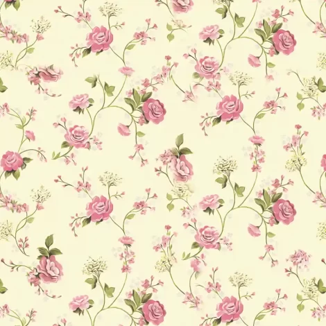 Papel de Parede Floral – Estilo Moderno
