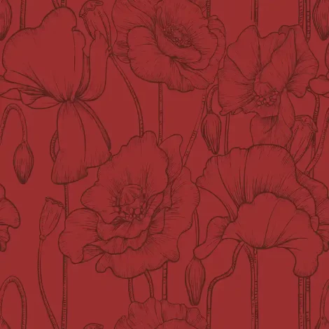 Papel de Parede Floral – Design Elegante