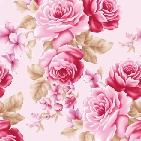 Papel de Parede Floral – Estilo Moderno