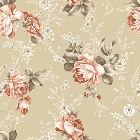 Papel de Parede Floral – Design Elegante