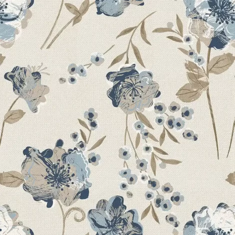 Papel de Parede Floral – Estilo Moderno