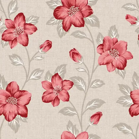 Papel de Parede Floral – Design Elegante