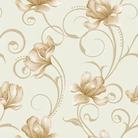 Papel de Parede Floral – Estilo Moderno
