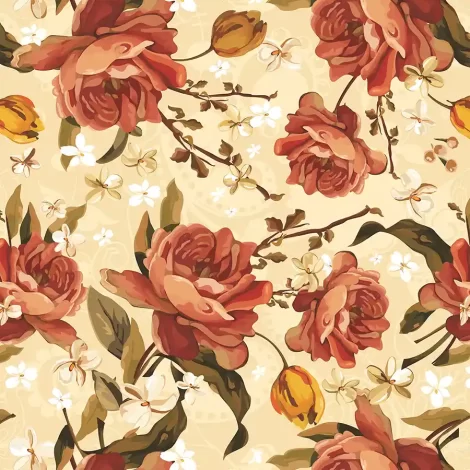 Papel de Parede Floral – Design Elegante